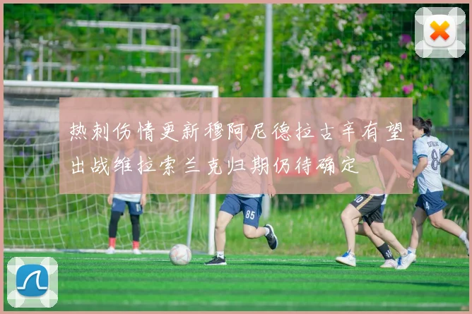 热刺伤情更新穆阿尼德拉古辛有望出战维拉索兰克归期仍待确定